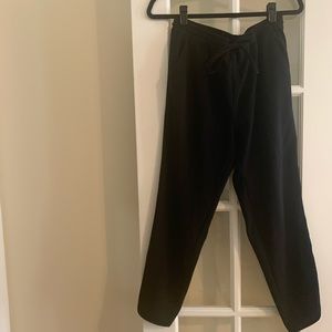 Madewell Elastic Black Cropped Pant